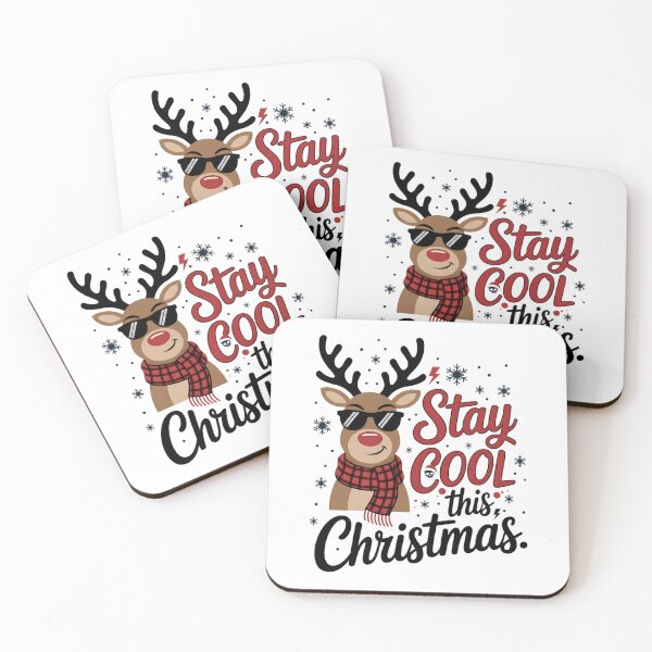 Item preview, Reindeer Christmas Cool Vibes designed and sold by SoulenCify.