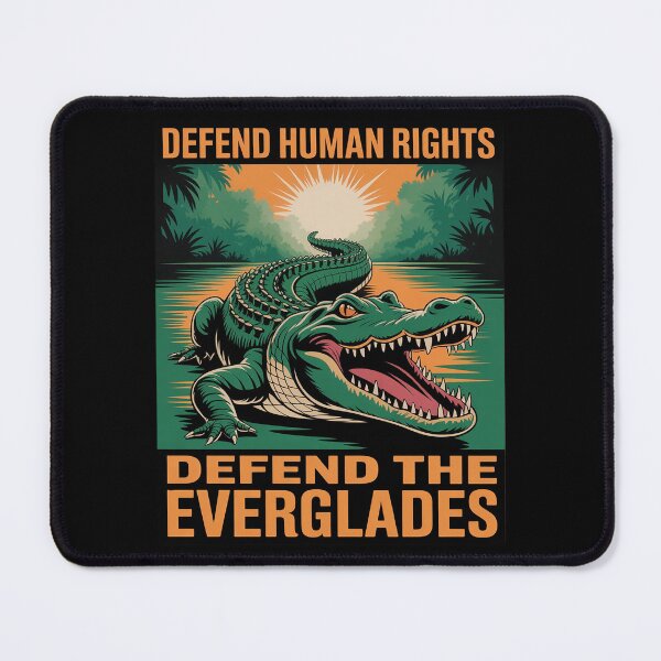 Item preview, Made in US Alligator Alcatraz Defend Human Rights Defend Everglades  designed and sold by MarryIsMonth.