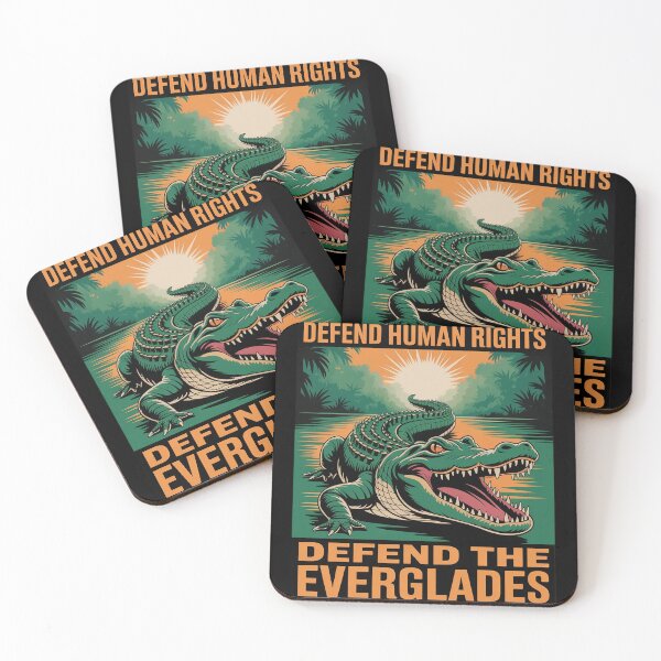 Item preview, Made in US Alligator Alcatraz Defend Human Rights Defend Everglades  designed and sold by MarryIsMonth.