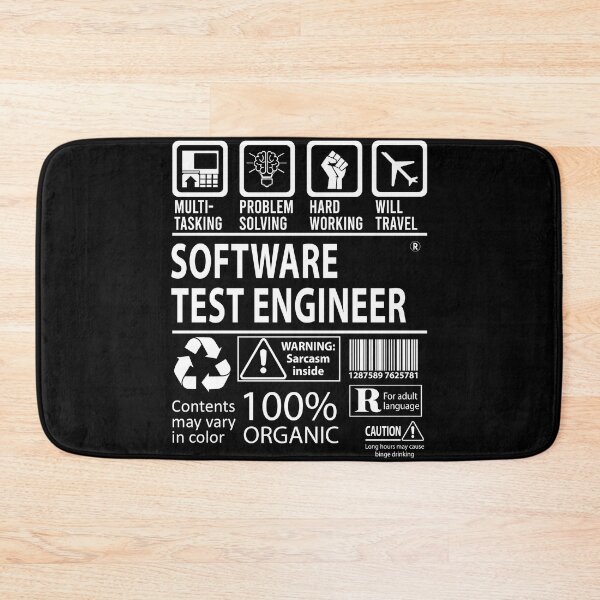 Item preview, Software Test Engineer designed and sold by jeromgaug336.