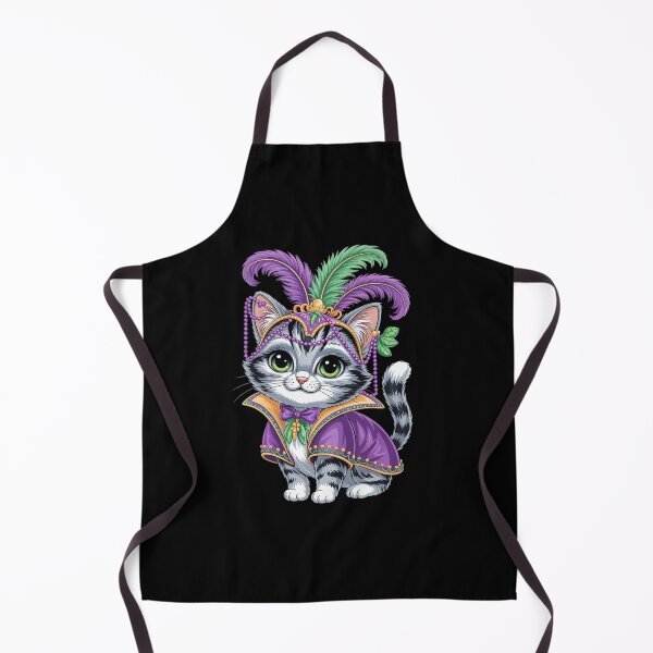 Item preview, Mardi Gras Cat Men Women Kids designed and sold by Rrettgison.