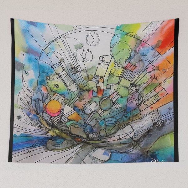 Item preview, Skyline Scatter designed and sold by WrightDesignsUS.
