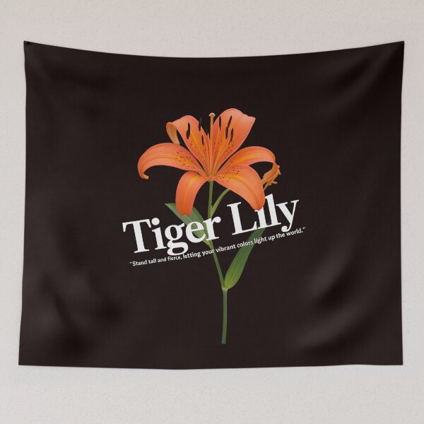 Item preview, Tiger Lily Flower Aesthetic Gardening Nature Lover designed and sold by hettingerchaim.