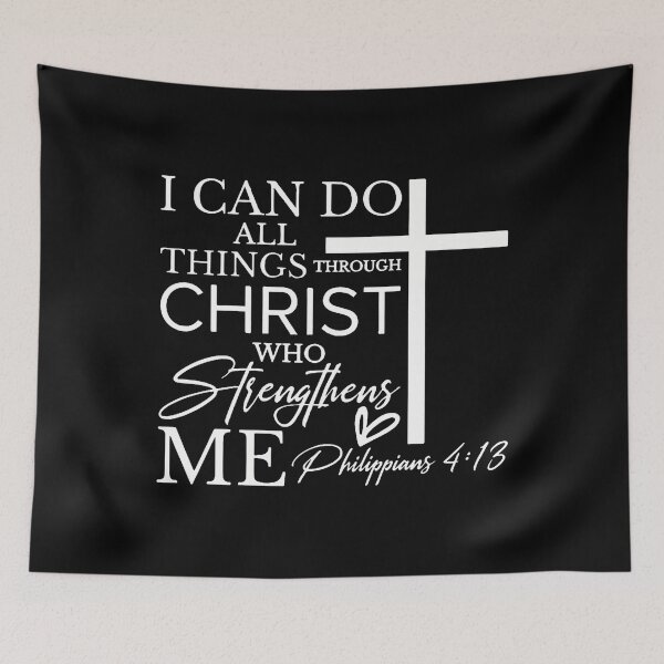Item preview, I Can Do All Things Through Christ Christian Faith designed and sold by JessicaMarque.
