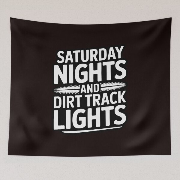 Item preview, Saturday Nights And Dirt Track Lights Racing designed and sold by hettingerchaim.