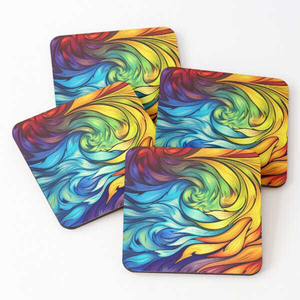 Item preview, Vibrant Contemporary Colorful Swirls Modern Abstract Designs  designed and sold by DEC02.