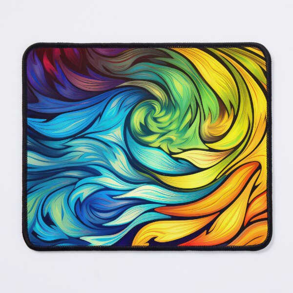 Item preview, Vibrant Contemporary Colorful Swirls Modern Abstract Designs designed and sold by DEC02.
