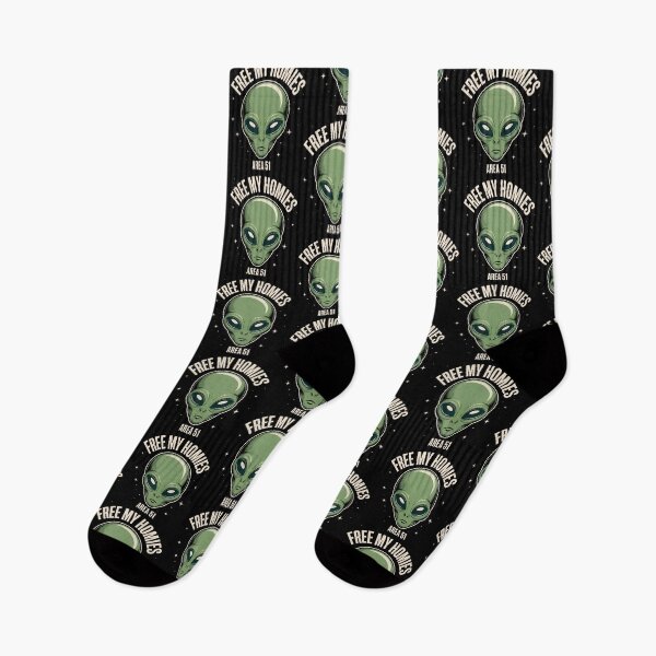 Item preview, Free My Homies Area 51 Funny Alien Ufo Boys Kids Men Women designed and sold by ConnieDora.