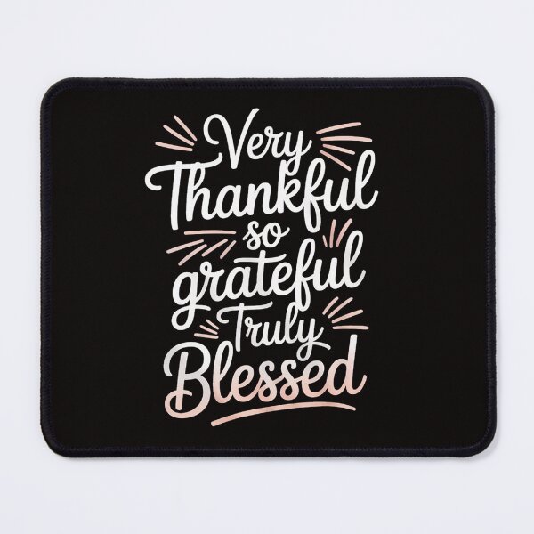 Item preview, Thankful Grateful Blessed Positivity Motivational Christian designed and sold by silladive.