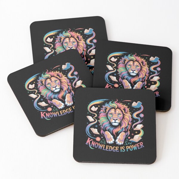Item preview, Knowledge Is Power Lion Reading designed and sold by EstherDiane.