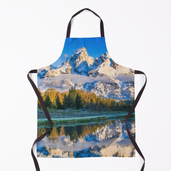 Item preview, Beautiful Mountainscape and Lake with Blue Sky Reflection designed and sold by Ataqhin.