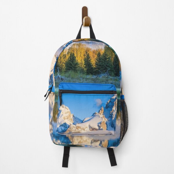 Item preview, Beautiful Mountainscape and Lake with Blue Sky Reflection designed and sold by Ataqhin.