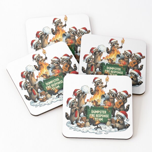 Item preview, Dumpster Fire Response Team Racoon designed and sold by Sapocheart.