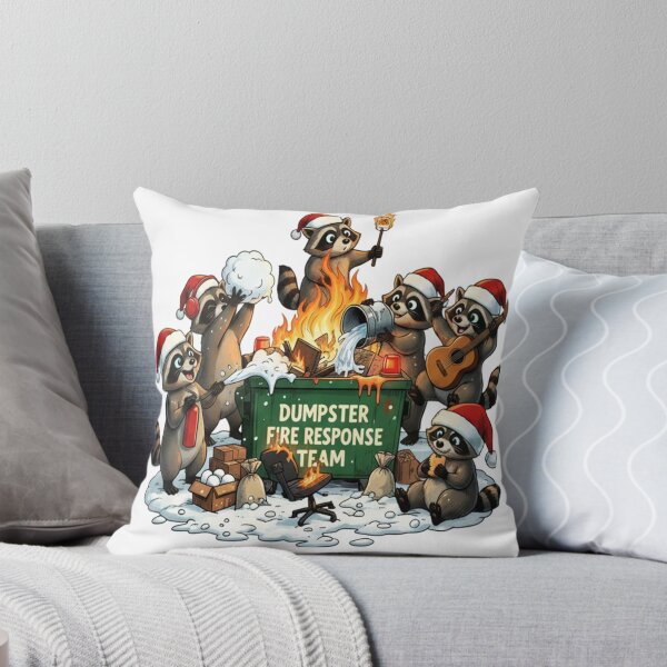 Item preview, Dumpster Fire Response Team Racoon designed and sold by Sapocheart.