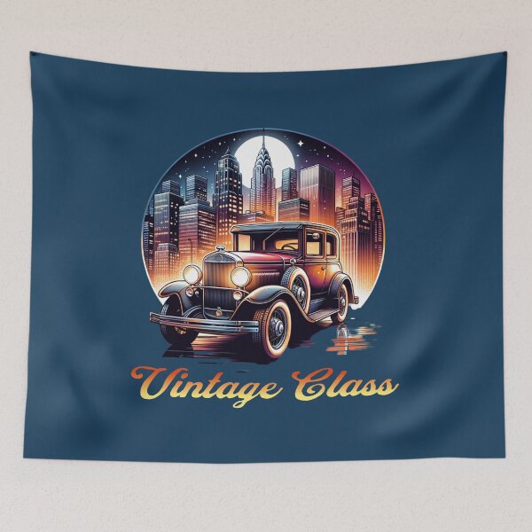 Item preview, Vintage Class Classic Cars designed and sold by Sachie's Studio.