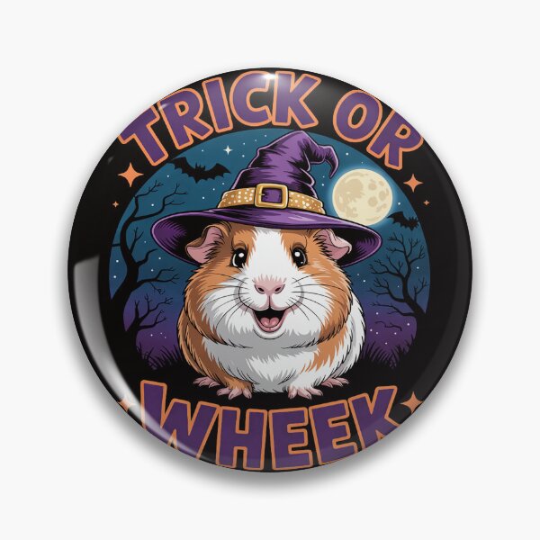 Item preview, Trick Or Wheek Guinea Pig Halloween designed and sold by silladive.