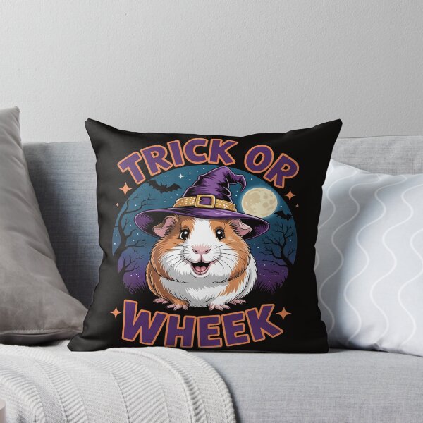 Item preview, Trick Or Wheek Guinea Pig Halloween designed and sold by silladive.