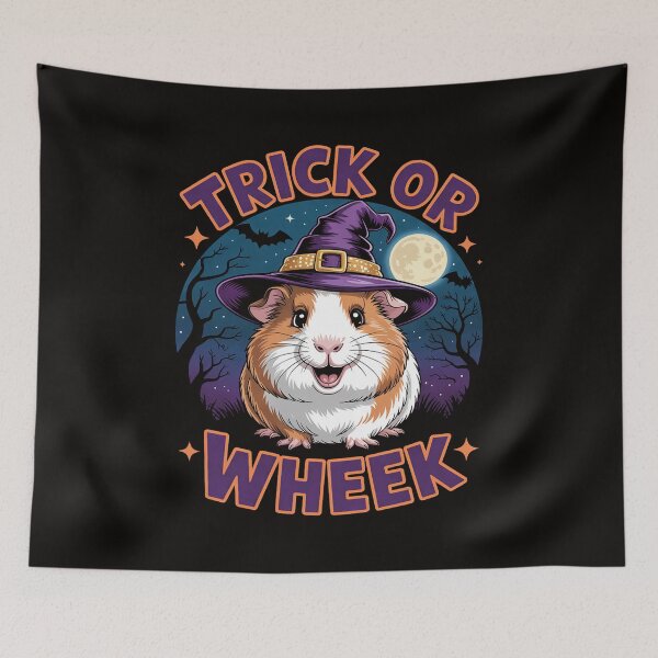 Item preview, Trick Or Wheek Guinea Pig Halloween designed and sold by silladive.