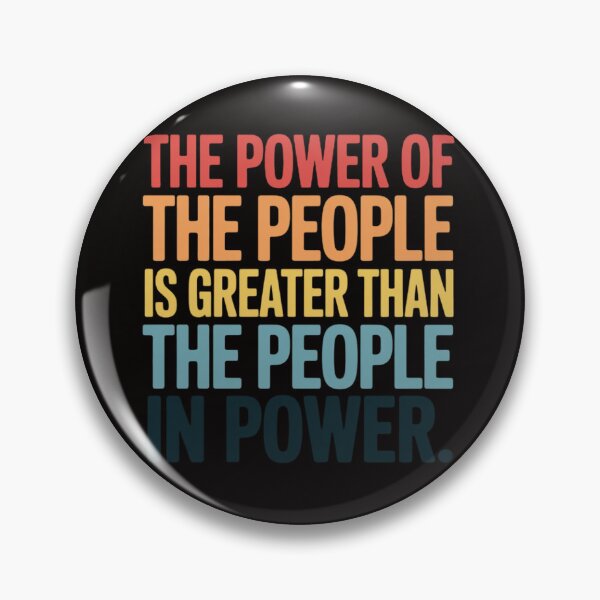 Item preview, The Power Of The People Is Greater Resist Protest Resistance designed and sold by silladive.