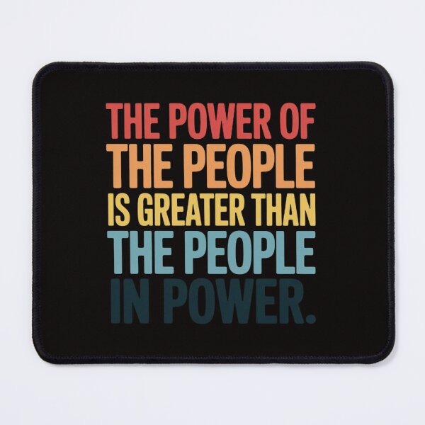Item preview, The Power Of The People Is Greater Resist Protest Resistance designed and sold by silladive.