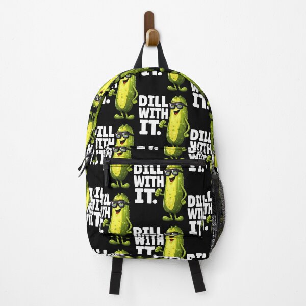 Item preview, Dill With It Funny Dill Pickle With Glasses Veggie Men Women designed and sold by CeciliaMay1.