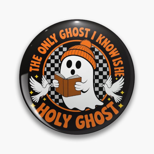 Item preview, The Only Ghost I Know Is The Holy Ghost Halloween Boo Bible designed and sold by silladive.