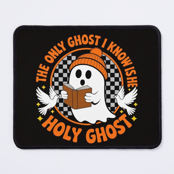 Item preview, The Only Ghost I Know Is The Holy Ghost Halloween Boo Bible designed and sold by silladive.