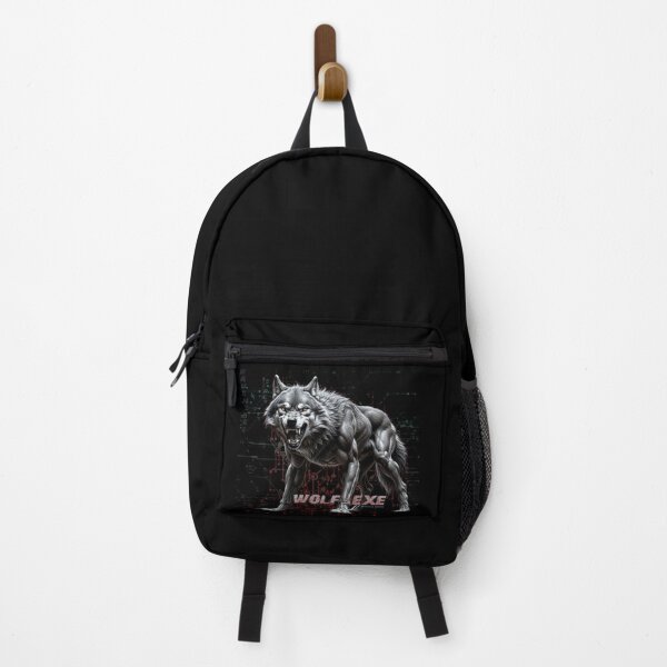 Item preview, WOLF.EXE – Primal Code, Digital Wolf from a Disrupted System designed and sold by CrisMor-Art.