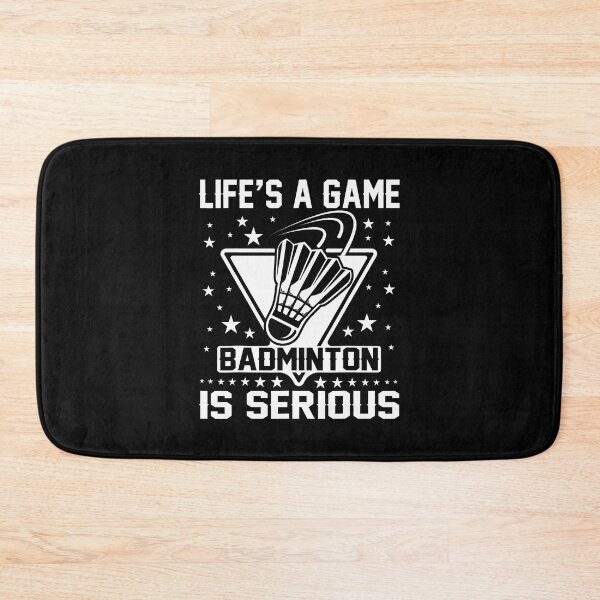 Item preview, Life'S A Game Badminton Is Serious Coach Trainer Outfit designed and sold by EstherDiane.