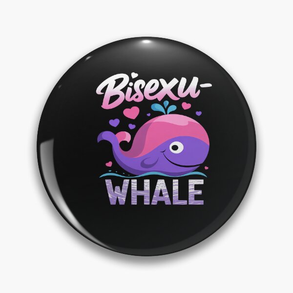 Item preview, Funny Bisexual Pride BisexuWHALE Rainbow LGBTQ Pun designed and sold by VladimiaPutin.
