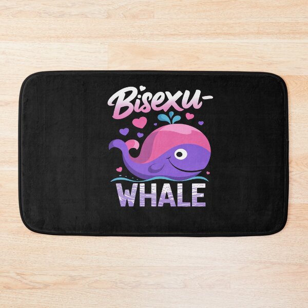 Item preview, Funny Bisexual Pride BisexuWHALE Rainbow LGBTQ Pun designed and sold by VladimiaPutin.
