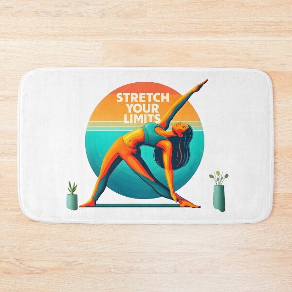 Item preview, yoga, mindfulness, wellness, exercise, body positivity designed and sold by TrueArtVibes.