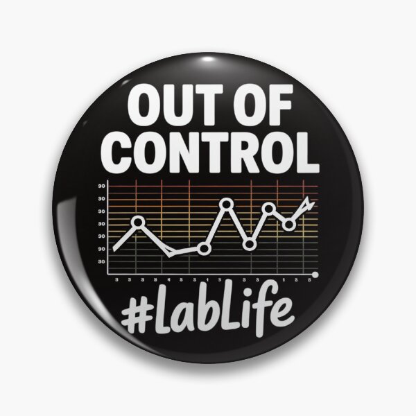Item preview, Scientist Chemistry Lover Lab Tech QC Chart Out Of Control designed and sold by silladive.