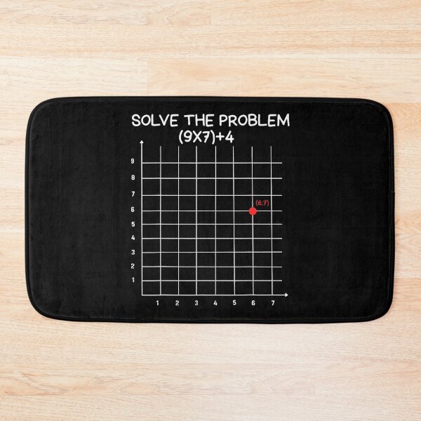 Item preview, Coordinate (67) Funny Math Teacher Graph Humor Design designed and sold by DorisElaine.
