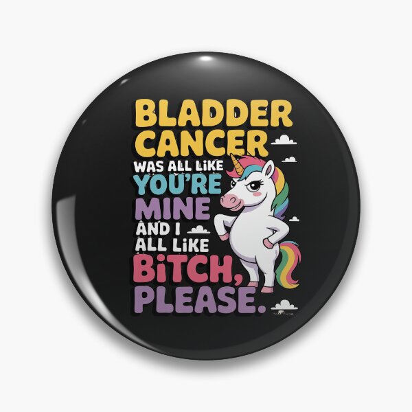 Item preview, Funny Bladder Cancer Survivor Quote with Unicorn designed and sold by VladimiaPutin.