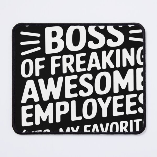 Item preview, Funny Boss - I'm A Proud Boss Of Freaking Awesome... designed and sold by VladimiaPutin.