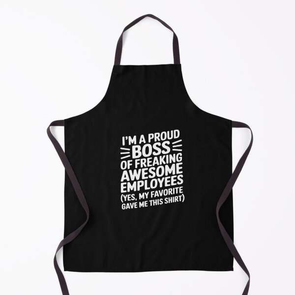 Item preview, Funny Boss - I'm A Proud Boss Of Freaking Awesome... designed and sold by VladimiaPutin.