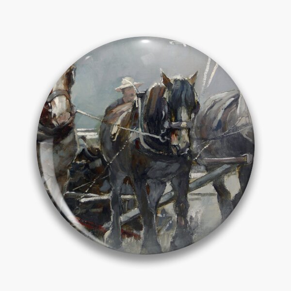 Item preview, Heavy Horses - Wheat Harvest designed and sold by Pieter Zaadstra Studio.