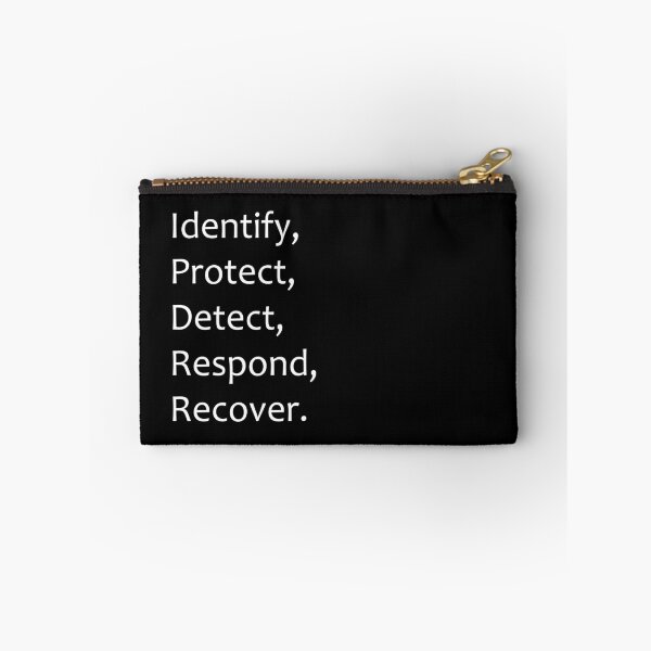 Item preview, NIST CSF Identify, Protect, Detect, Respond, Recover - Cyber Security Framework (Dark Background) designed and sold by cyberbcat.