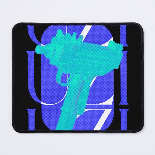 Item preview, Ice Cold Blue UZI - Frozen Chrome Streetwear Aesthetic designed and sold by Geniuzjam.