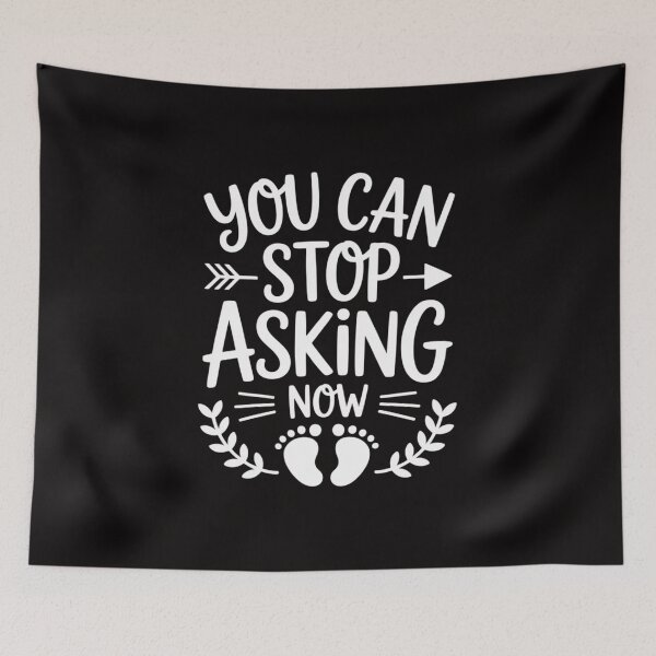 Item preview, You Can Stop Asking Pregnancy Announcement for Grandparents designed and sold by BotboutiquePre.