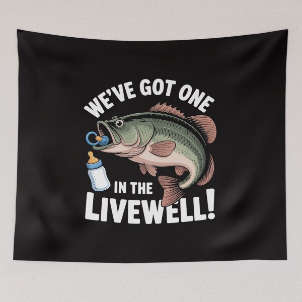 Item preview, WE'VE GOT ONE IN THE LIVEWELL! Parents Pregnancy designed and sold by BotboutiquePre.