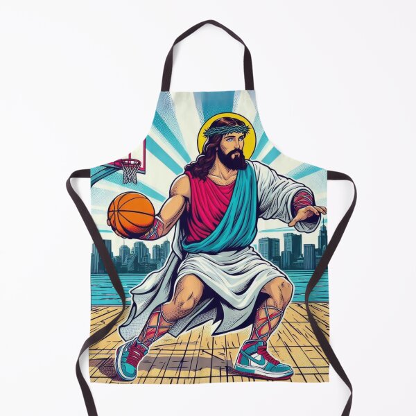 Item preview, “Skywalk Sermon: Jesús Breaks Ankles & Bread” designed and sold by Print Fiction.