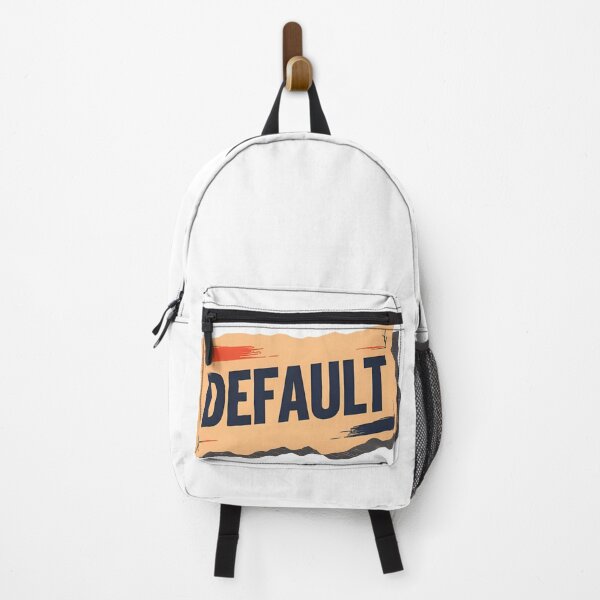 Item preview, Default Label Stamp With Distressed Edge On Black Background – Vintage, Bold Typography designed and sold by KanDa-Shop.