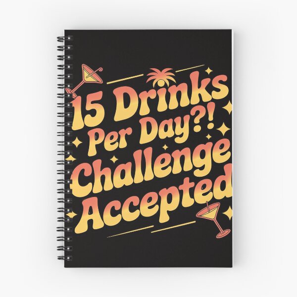 Item preview, The Vacation Station Drink Package Challenge Accepted Black designed and sold by BotboutiquePre.