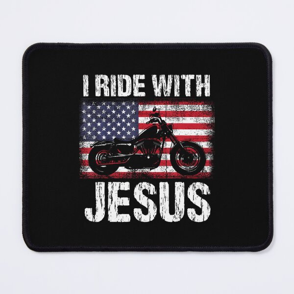 Item preview, Vintage Motorcycle Gifting Ideas Usa Flag Faith For Bikers designed and sold by DesireeAngela1.