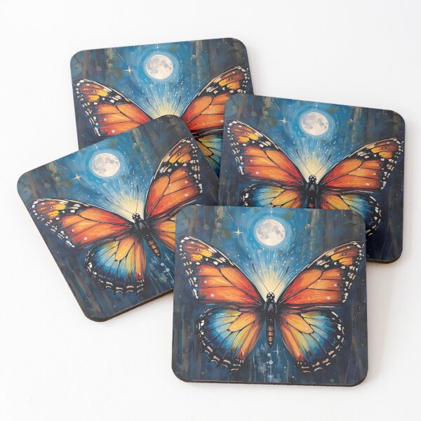 Item preview, Butterfly moon designed and sold by whatthefoxsays.