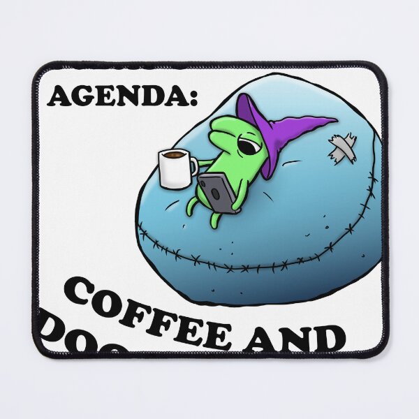 Item preview, Glep Coffee and DoomScroll Smiling Friends. designed and sold by paraptorkeet.