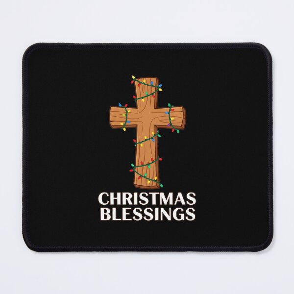 Item preview, christmas christian Wooden cross designed and sold by Uglyandcute.