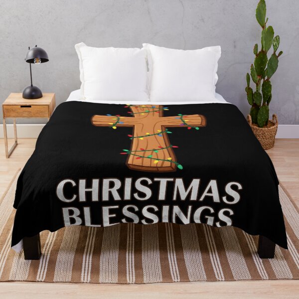 Item preview, christmas christian Wooden cross designed and sold by Uglyandcute.